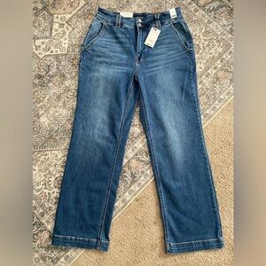 Judy Blue Wide Leg High Rise Jeans size 14 NWT